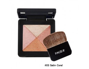 TheFaceShop Lesson 04 Artist Cube Blusher #03 Satin Coral