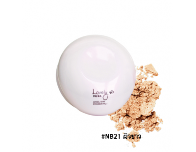 TheFaceShop Lovely ME : EX Angel Skin Powder Pact #NB21 ผิวขาว