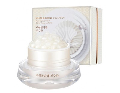 Thefaceshop White Ginseng Collagen Pearl Capsule Cream