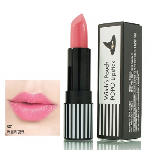 Witch's Pouch POPO Lipstick #S01 Lovely Pink