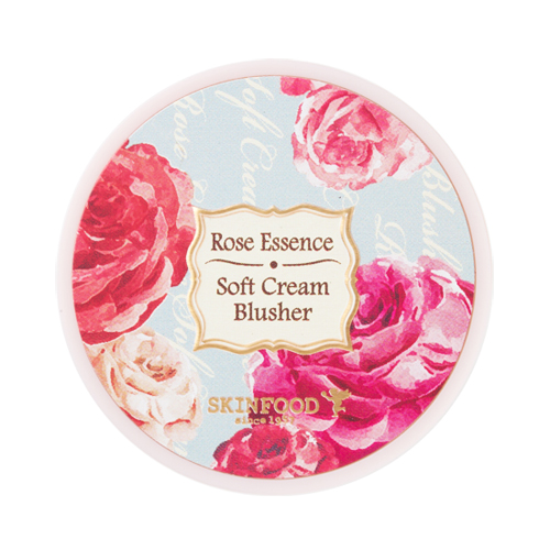 skinfood rose essence soft cream blusher