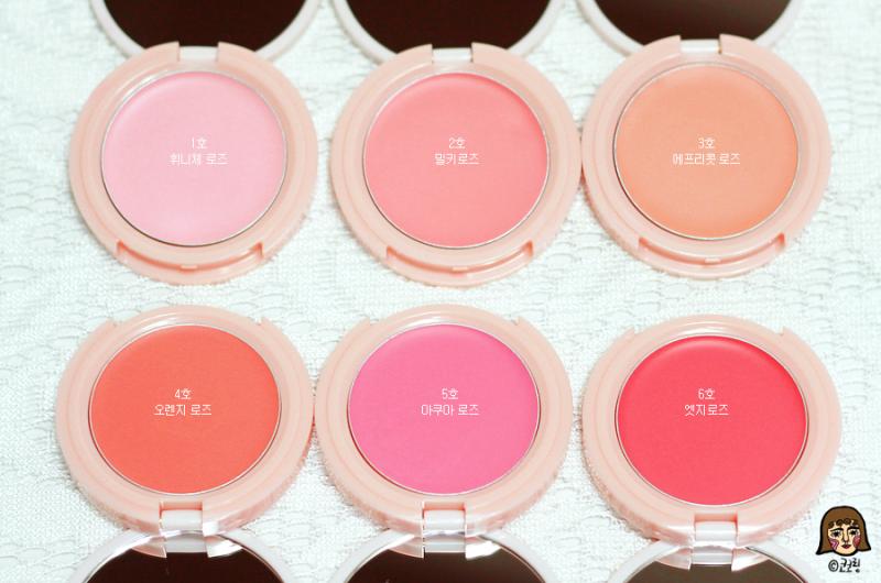 skinfood rose essence soft cream blusher