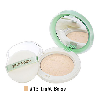 แป้งองุ่น Skinfood White Grape Fresh Light Pact มี 3 เบอร์ ไม่ผสมรองพื้น ชิมเมอร์ ทำให้ผิวหน้าเนียนเรียบและกระจ่างใสแบบธรรมชาติ